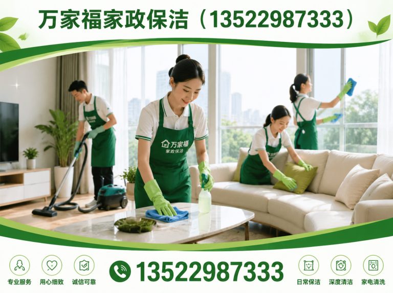 密云区万家福家政保洁展示图